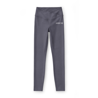 AMICHI Women’s High-Waisted Luxe Acitve Leggings