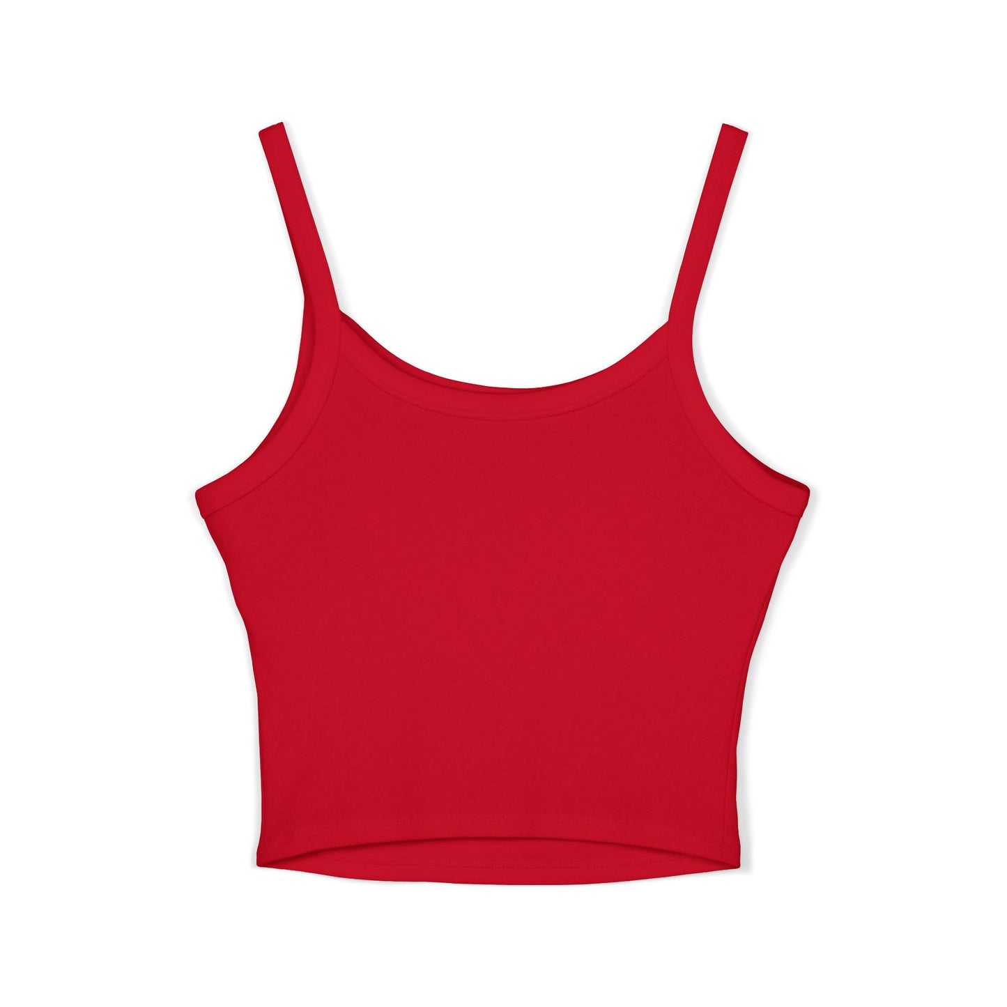 AMICHI Red Spaghetti Strap Tank Top