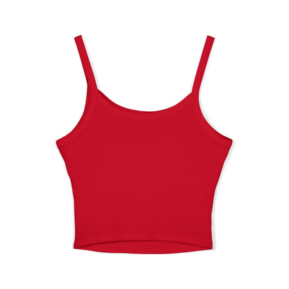 AMICHI Red Spaghetti Strap Tank Top