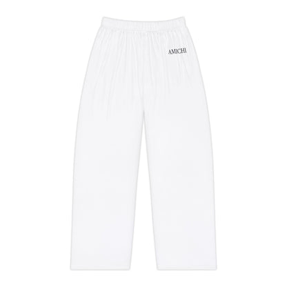 Women's Soft White Lounge Sweatpants