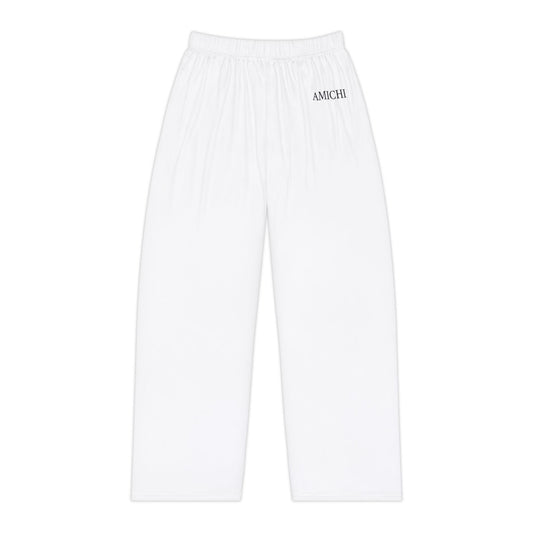 Women's Soft White Lounge Sweatpants