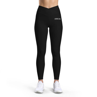 AMICHI Women’s High-Waisted Luxe Acitve Leggings